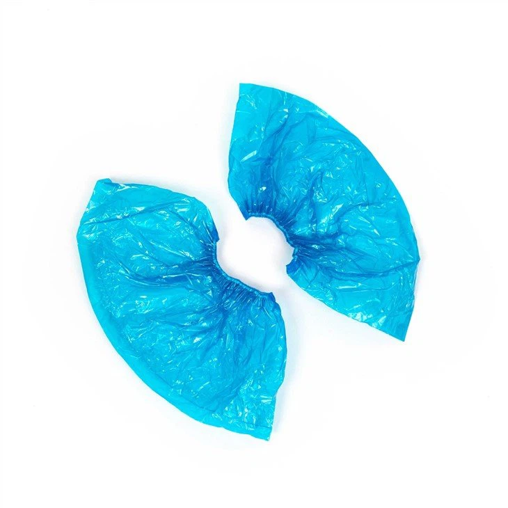 Machine made plastic shoe cover4