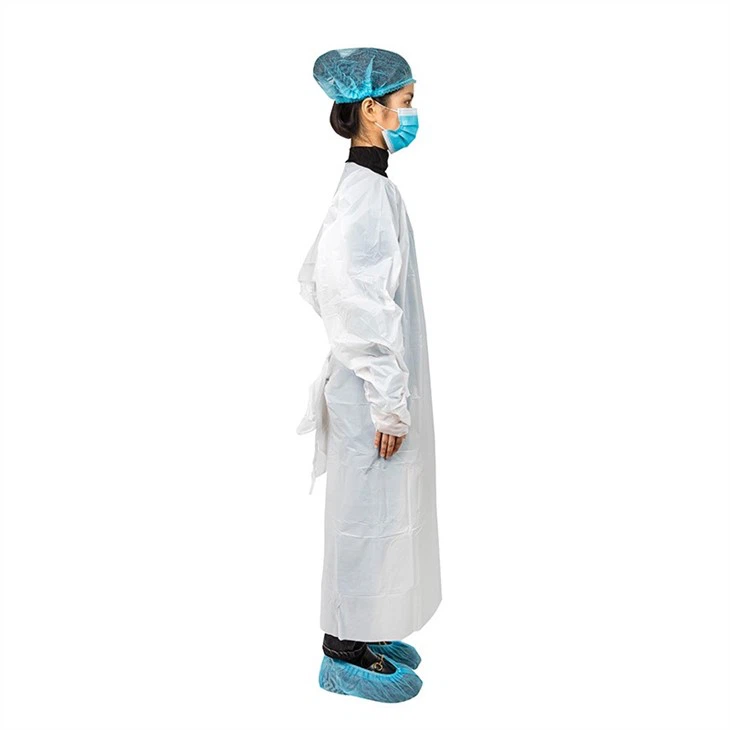 CPE plastic gown (2)